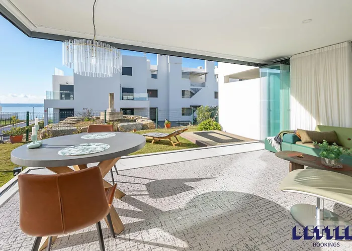 Casa Camarate - Luxury 1br Seaviews Pool Garden Estepona