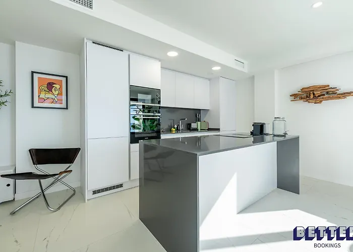 Lägenhet Casa Camarate - Luxury 1br Seaviews Pool Garden Estepona